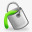 绿色涂料桶动量光泽图标png_新图网 https://ixintu.com Green paintbucket 涂料桶 绿色