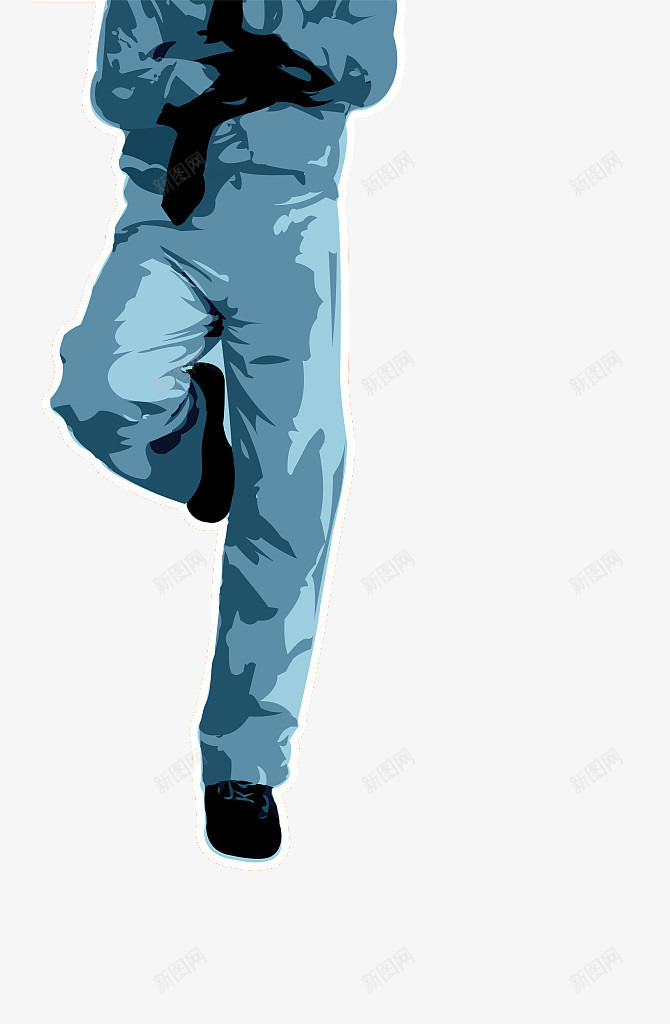人物插图双手抱胸单腿站立的人png免抠素材_新图网 https://ixintu.com 人物插图 单腿 双手抱胸 男人 站立 领带