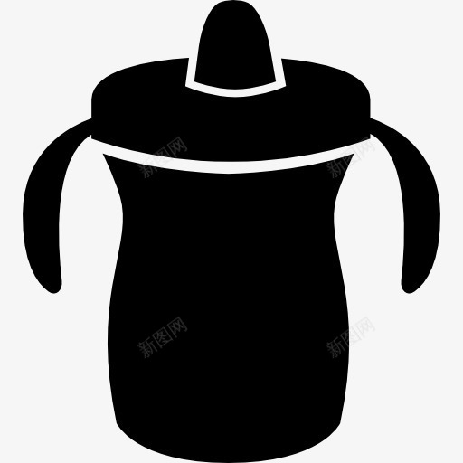 训练宝宝瓶变图标png_新图网 https://ixintu.com 培养瓶 奶瓶 工具和用具 瓶 饮料瓶
