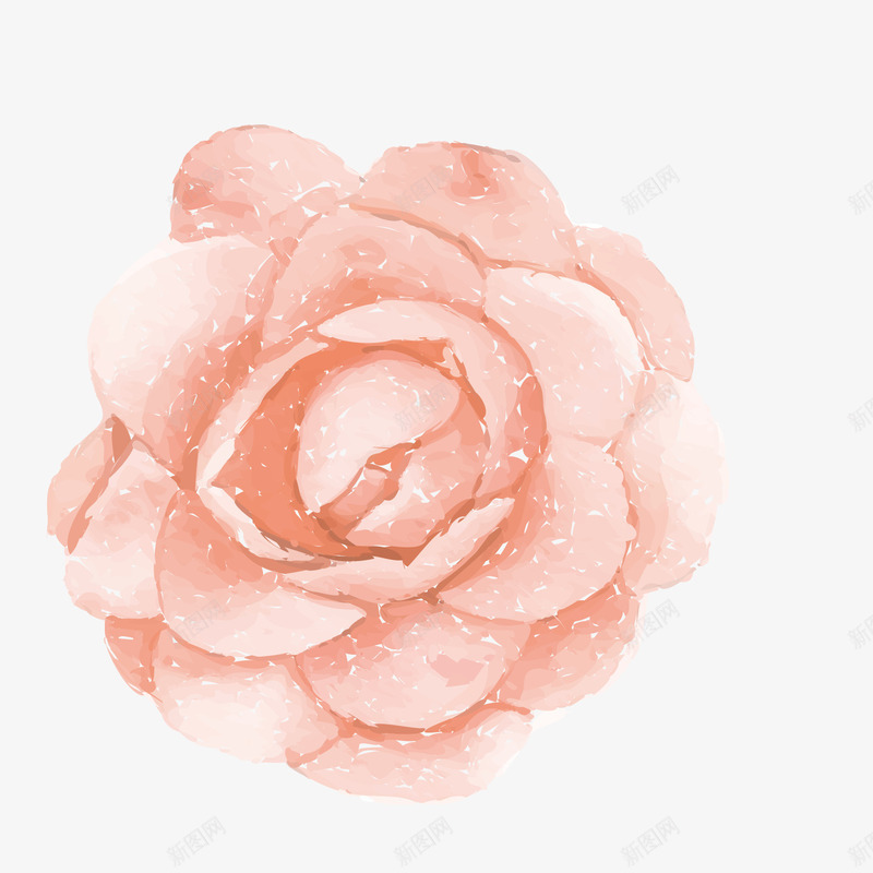 红色精细玫瑰花卉矢量图eps免抠素材_新图网 https://ixintu.com 水彩花卉 海报素材 玫瑰花卉 矢量红色 精细 精细花朵 节日素材 矢量图