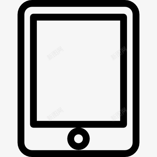 平板图标png_新图网 https://ixintu.com iPad 技术 电子 苹果平板电脑 触摸屏
