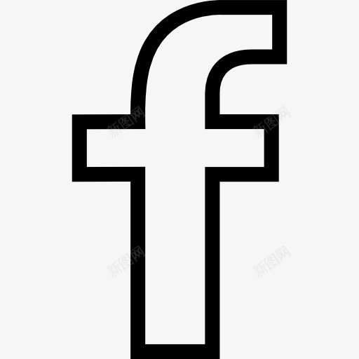 脸谱网图标png_新图网 https://ixintu.com 品牌 商标 标志 标识 社交媒体 社交网络 脸谱网