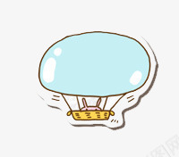 氢气球对话框png免抠素材_新图网 https://ixintu.com 卡通对话框 氢气球