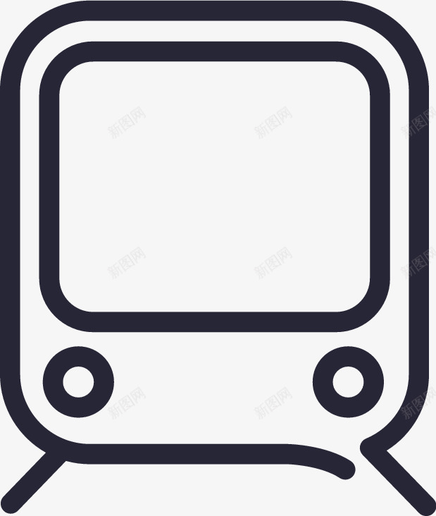 火车站图标png_新图网 https://ixintu.com 火车站