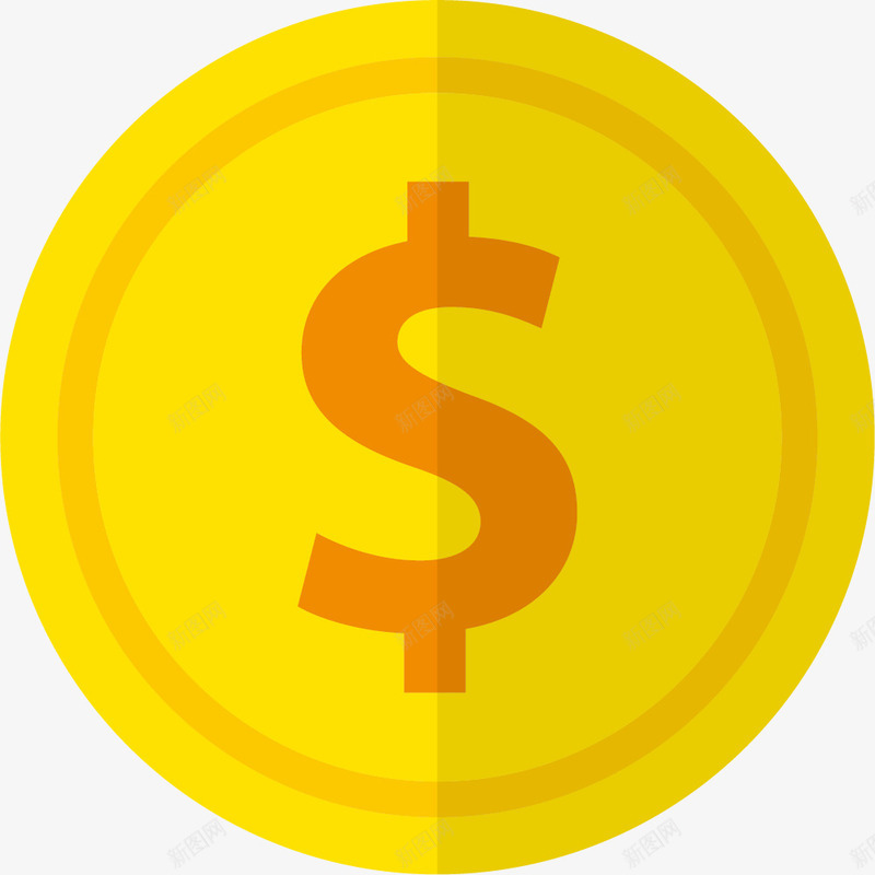 金黄硬币png免抠素材_新图网 https://ixintu.com 5角硬币 五毛硬币 小额硬币 硬币 金属硬币 金黄