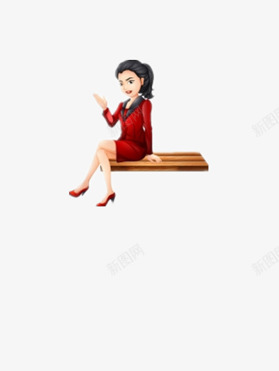 职场优雅女性png免抠素材_新图网 https://ixintu.com OL 优雅 女性 职场