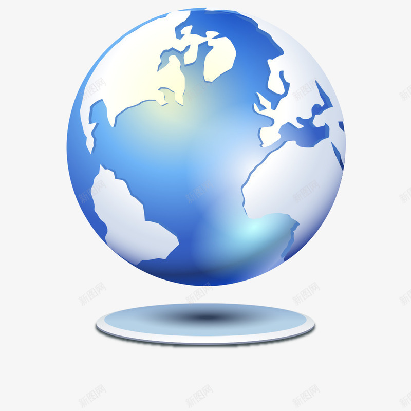地球仪的样式图png免抠素材_新图网 https://ixintu.com 地球仪 地球仪的样式图 样式 蓝色