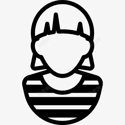 女孩金发脱光上衣图标png_新图网 https://ixintu.com 人头像 头像简介 女性用户 用户的头像 角色