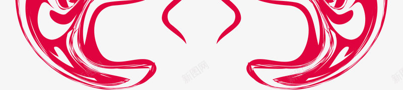 红色潮流装饰矢量图eps免抠素材_新图网 https://ixintu.com 人物 创意装饰 卡通手绘装饰图案 恐怖 手绘装饰 红色 矢量图