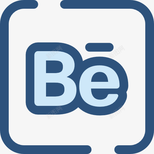 Behance图标png_新图网 https://ixintu.com Behance 品牌 品牌和标志 标志 标识 社交媒体 社交网络