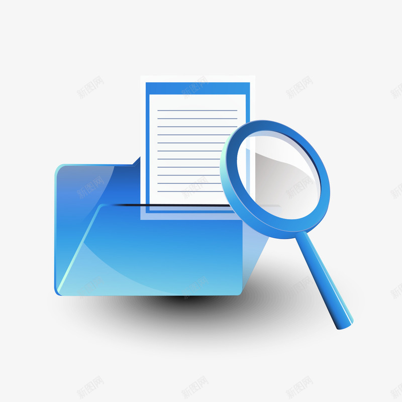 搜索文件夹图标png_新图网 https://ixintu.com 图标 搜索 搜索图标 文件 文件图标