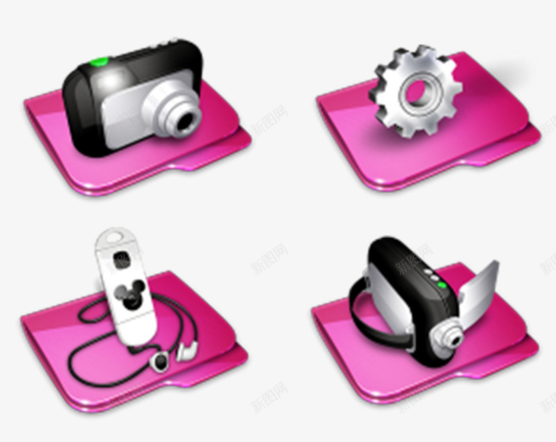 玫红图标png_新图网 https://ixintu.com 玫红图标 相机 设置
