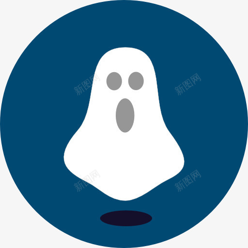 鬼图标png_新图网 https://ixintu.com 万圣节 可爱 恐怖 恐惧 鬼