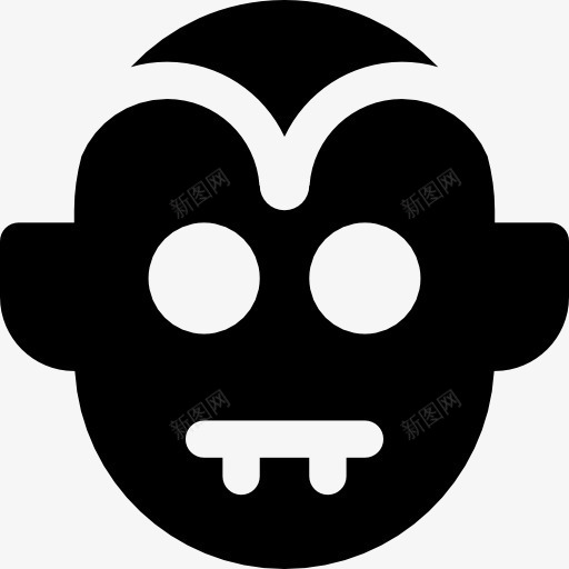 德古拉伯爵图标png_新图网 https://ixintu.com 万圣节 头像 恐怖 恐怖的吸血鬼 恐惧