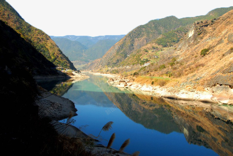 云南玉龙虎跳峡风景四png免抠素材_新图网 https://ixintu.com 云南 美景 自然 风光
