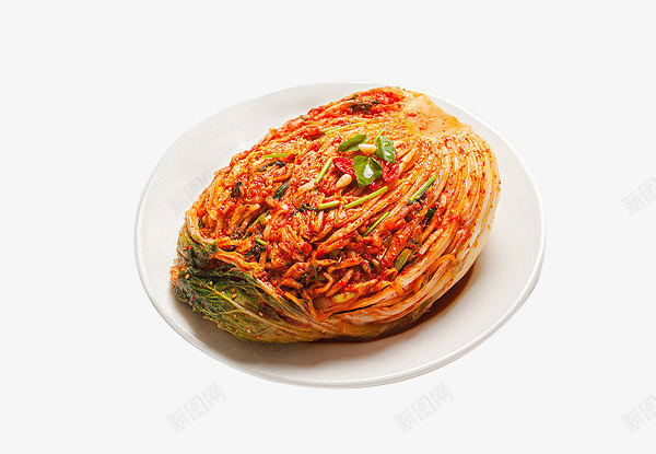 白盘子超辣的白菜png免抠素材_新图网 https://ixintu.com 泡菜 白盘子 超辣的 辣酱 韩式