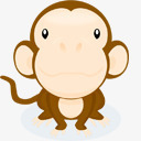 手绘猴子png免抠素材_新图网 https://ixintu.com 动画 卡通 手绘 猴 猴子
