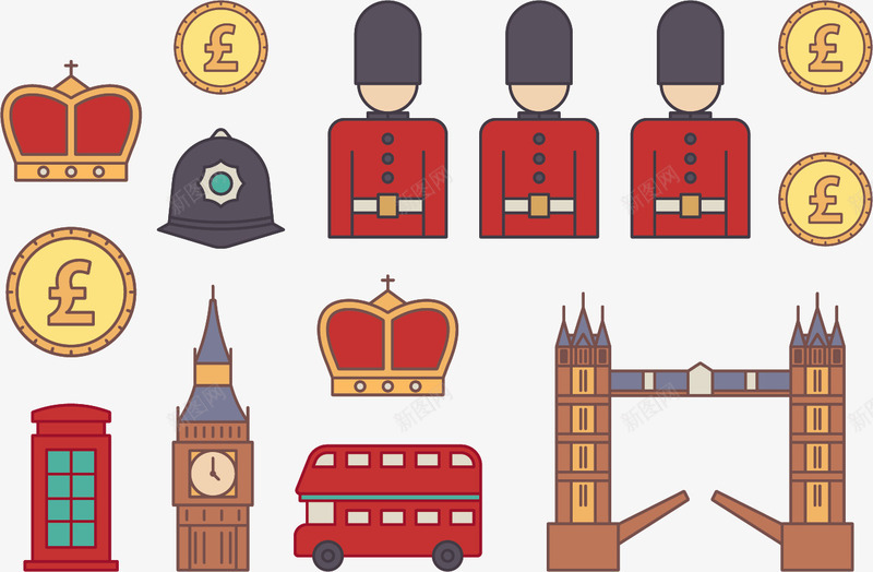 英国士兵矢量图ai免抠素材_新图网 https://ixintu.com 澹 鐨囧啝 鐭噺 鑻卞浗 矢量图