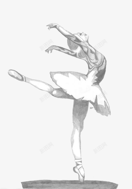 芭蕾舞png免抠素材_新图网 https://ixintu.com 优雅 芭蕾 芭蕾舞女孩