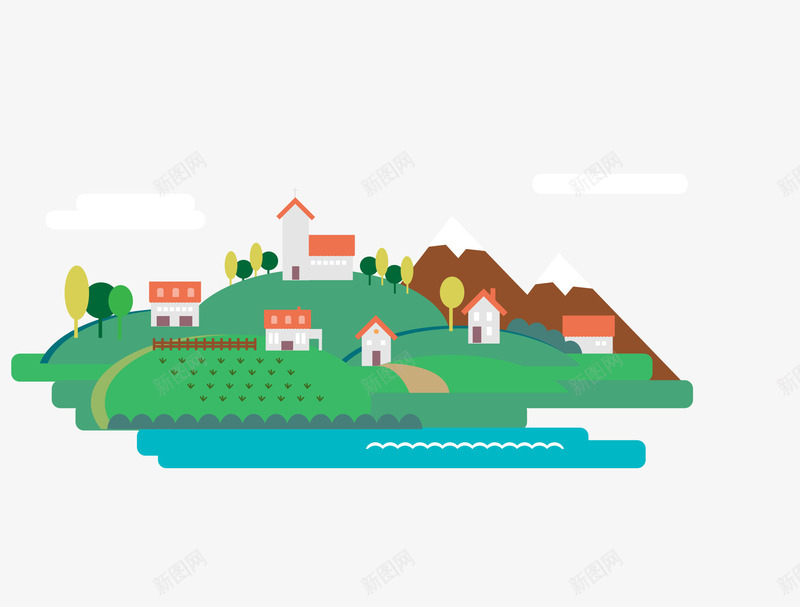 扁平化智能工厂矢量图eps免抠素材_新图网 https://ixintu.com 工厂 扁平化 智能 智能工厂 素材 矢量图