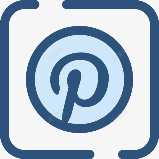 Pinterest图标png_新图网 https://ixintu.com Pinterest 品牌和标志 标志 标识 社交媒体 社交网络