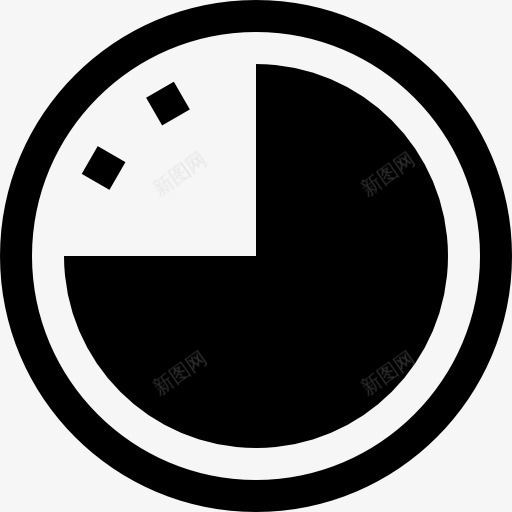 墙上的圆形时钟图标png_新图网 https://ixintu.com 圆 圆形 工具 工具和用具 挂钟 时钟 时间 钟表