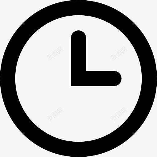 圆形时钟图标png_新图网 https://ixintu.com 只是图标 圆形 圆形时钟 工具 工具和器具 时钟 时间 钟表