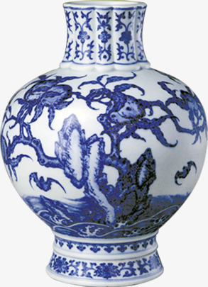 中国风青花瓷器摆件png免抠素材_新图网 https://ixintu.com 国风 摆件 瓷器 青花