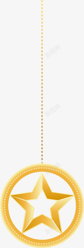 精美星星挂件png免抠素材_新图网 https://ixintu.com 挂件 星星 精美