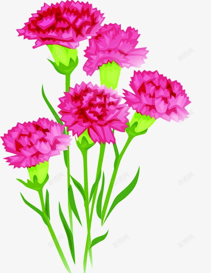 紫色精美手绘花朵风光png免抠素材_新图网 https://ixintu.com 精美 紫色 花朵 风光