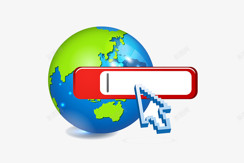 网页搜索psd免抠素材_新图网 https://ixintu.com 互联网 信息 全球 咨询 搜素