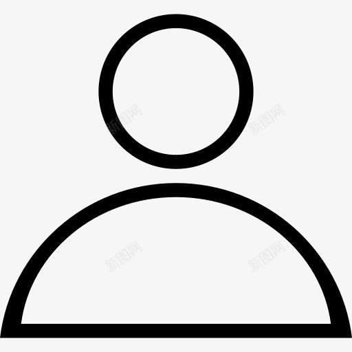 帐户客户的人简介用户iOS标签栏图标png_新图网 https://ixintu.com Account customer person profile user 客户 帐户 用户 的人 简介
