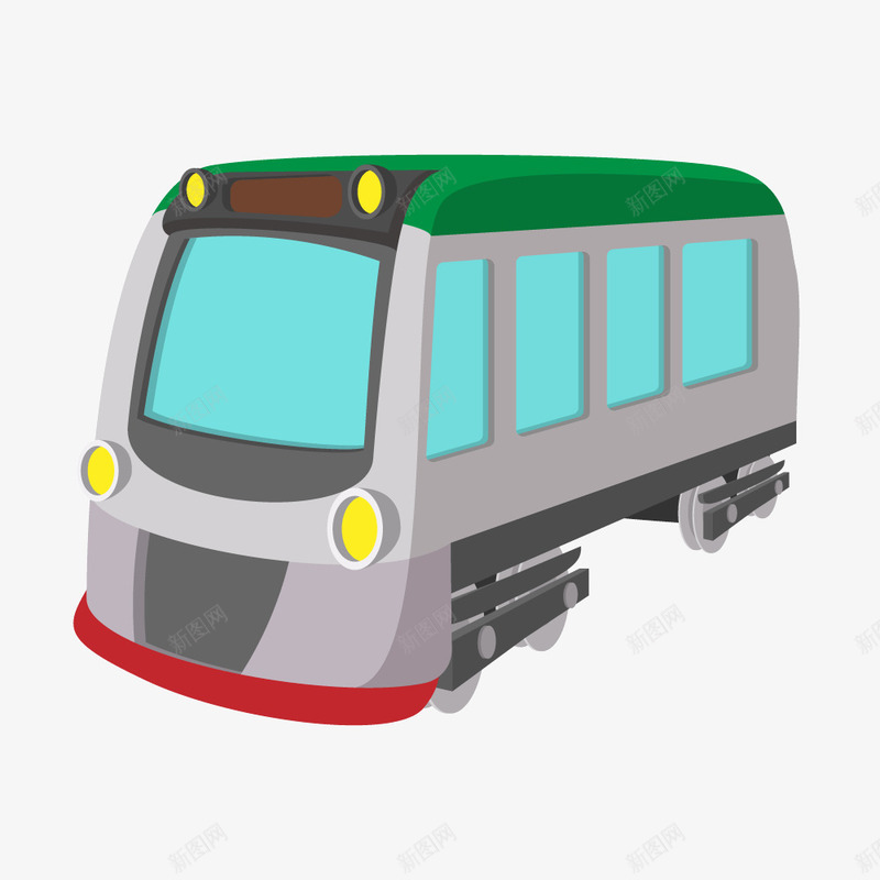 彩色火车轨道列车png免抠素材_新图网 https://ixintu.com 列车 彩色 火车 火车轨道 轨道