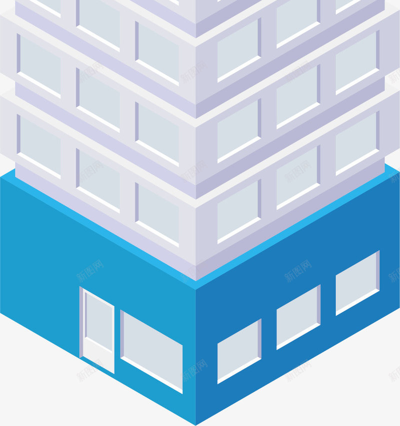 高楼元素png免抠素材_新图网 https://ixintu.com png 亚洲建筑 元素 卡通 建筑 高楼