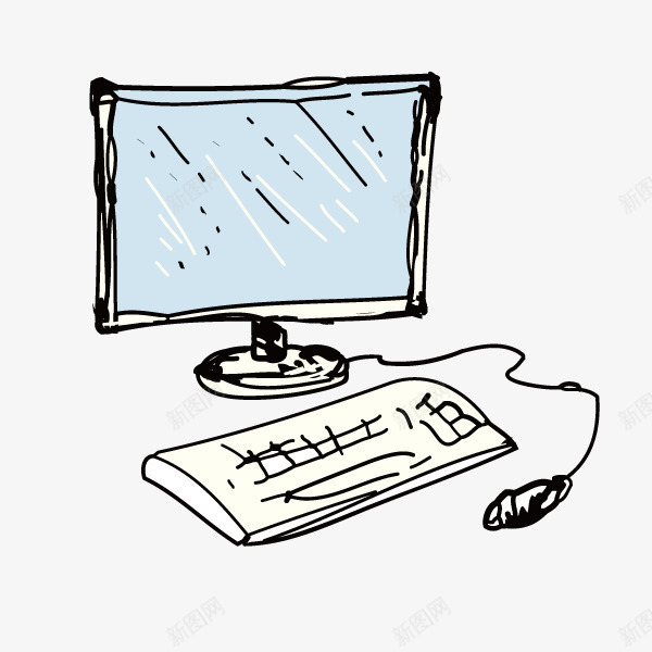 卡通手绘互联网系列样式装饰图标png_新图网 https://ixintu.com 互联网系列样式 手绘创意网络系列 海报设计 网络周边图标 网络系列装饰 网页设计