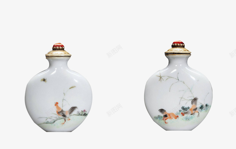 乾隆粉彩大吉图鼻烟壶png免抠素材_新图网 https://ixintu.com 乾隆 古董 大吉 鸡 鼻烟壶