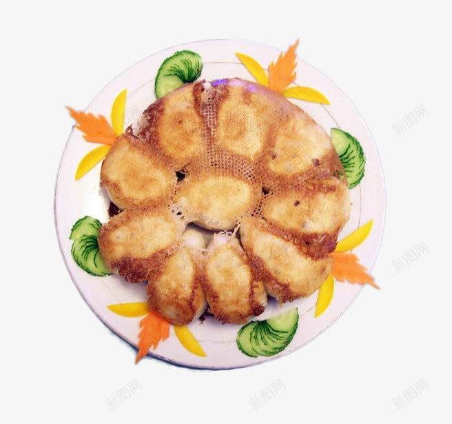 美味的生煎片png免抠素材_新图网 https://ixintu.com 主食 包子 小吃 生煎包 美味的 金黄色 馅包