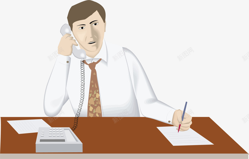 打电话的人png免抠素材_新图网 https://ixintu.com 人物 打电话 批发商 批发商场让你放心让你省钱 批发商扁平 批发商行