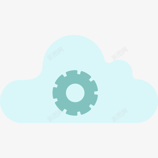 云计算图标png_新图网 https://ixintu.com 云计算 多媒体界面 多媒体的选择 数据存储 设置