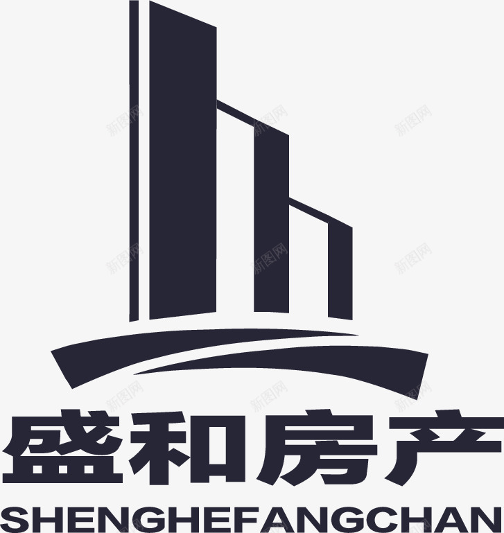 盛和房产矢量图eps免抠素材_新图网 https://ixintu.com 盛和房产 矢量图