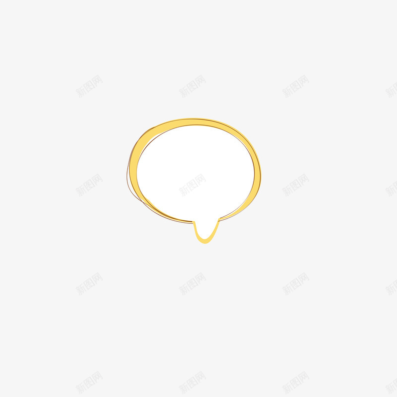 文字对话框png免抠素材_新图网 https://ixintu.com 可爱边框 韩式边框