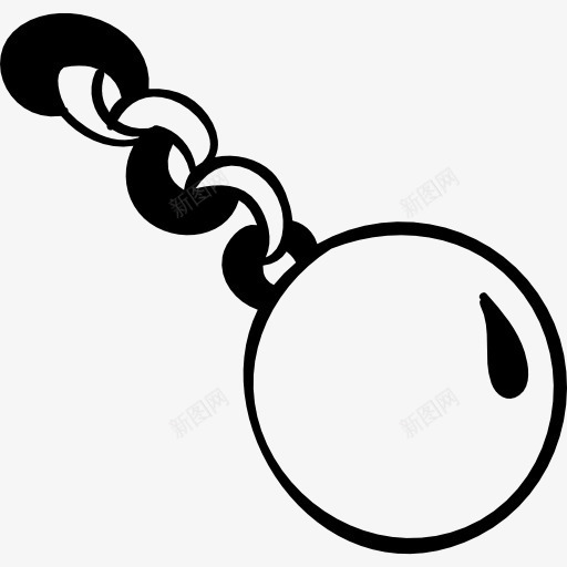 链球图标png_新图网 https://ixintu.com 囚犯 幽灵 恐怖 鬼吓人