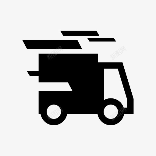 扁平手绘小火车运货图标png_新图网 https://ixintu.com 扁平 火车