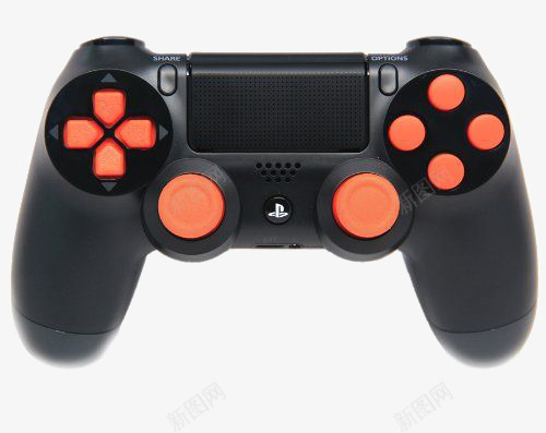 索尼游戏手柄png免抠素材_新图网 https://ixintu.com PS4手柄 客制化 次时代主机 游戏外设 索尼