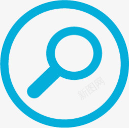 搜索地铁车站的蓝色图标png_新图网 https://ixintu.com MB search 搜索
