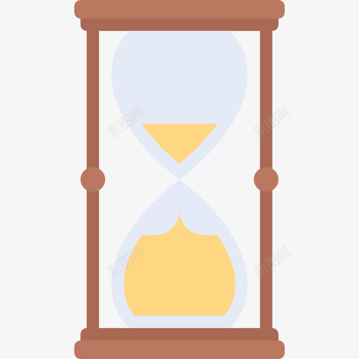 沙漏图标png_新图网 https://ixintu.com 器皿 工具 日期 时钟 时间 时间和日期 沙漏 等待