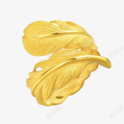 周生生黄金密语羽毛戒指86820Rpng免抠素材_新图网 https://ixintu.com 产品实物 周生生 爱情密语 羽毛戒指 黄金