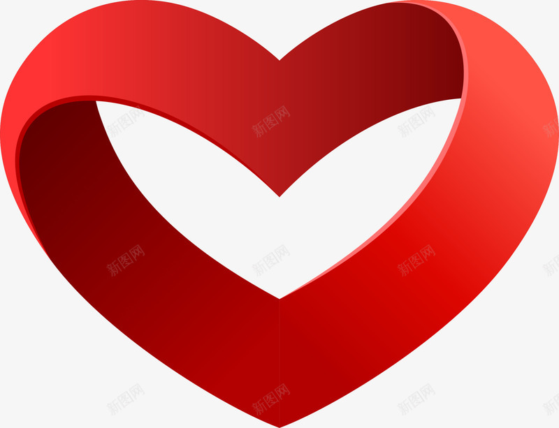 红色情人节立体爱心png免抠素材_新图网 https://ixintu.com LOVE 婚庆 情人节 情人节爱心 浪漫 爱情 红色爱心