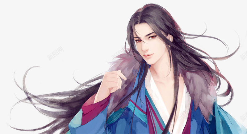 蓝色冬季羽毛服饰png免抠素材_新图网 https://ixintu.com 冬季 服饰 羽毛 蓝色