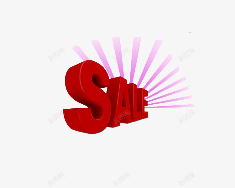 sale淘宝标签psd免抠素材_新图网 https://ixintu.com sale 发光 标签 淘宝 红色
